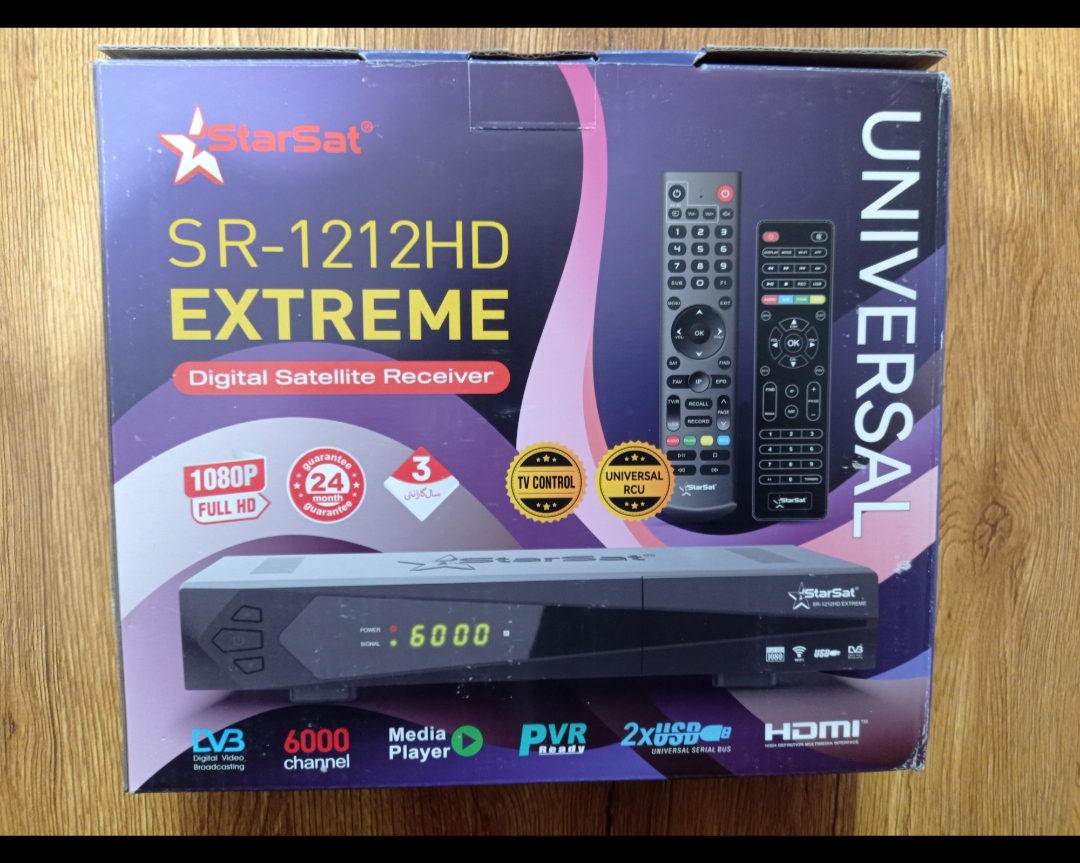 گیرنده دیجیتال استارست 1212 اکستریم